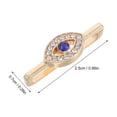 thumbnail image 2 of 1 juego de dijes para correa de reloj: anillos decorativos compatibles con correas de silicona para mujer, accesorios de joyería de aleación de zinc para pulseras elegantes., 2 of 7