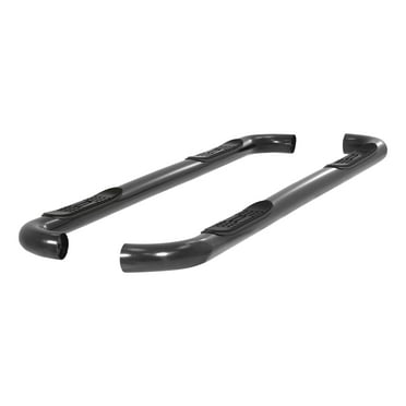 ARIES No-Drill 3-Inch Stainless Steel Nerf Bars For Nissan Titan & Titan XD | Polished Round Side Steps