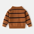 thumbnail image 4 of Mnyotv Knit Sweater for Toddler Boys Long Sleeve Pullover Sweaters Shirts Boy Fall Winter Clothes Tops Size 4-5 Years, 4 of 6