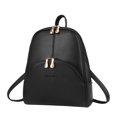 thumbnail image 1 of Mochila Para Mujer Nevenka Bolsa de Hombro Casual de Piel Sintética Negro Mediano, 1 of 5