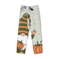 thumbnail image 2 of Haiem Gnome Holding A Pumpkin Men's Pajama Pants Ultra Lightweight Pjs Bottoms Sleepwear Bottom Pants With Pocket Drawstring-Medium, 2 of 7