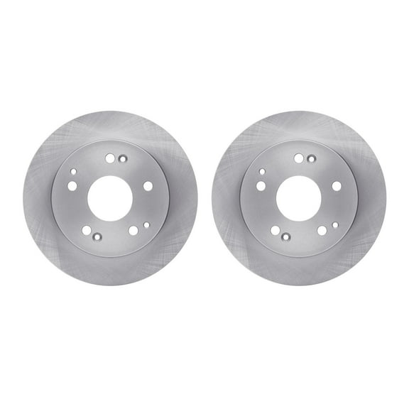 Dynamic Friction Company Rear Brake Rotors 6002-59025
