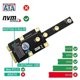thumbnail image 3 of NVME SSD to MINI PCI-E Adapter Card M.2 NGFF NVME KEY M to MINI PCIE Multifunction Module, 3 of 5