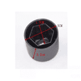 thumbnail image 3 of 20 Pcs Tapones Cubre Birlo Volkswagen Jetta Golf Vento Polo Negros, 3 of 5