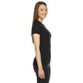 thumbnail image 3 of American Apparel T-Shirt à Manches Courtes en Jersey Fin pour Femmes, 3 of 3