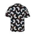 thumbnail image 3 of Uemuo Cool Gamepad Printed Regular Fit Short Sleeve Casual Hawaiian Shirt for Men,Aloha shirt,Tropical shirt,Floral print shirt,Vacation Beach shirt-Small, 3 of 9