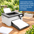 250 Count 65lb Bright White Tri-Fold Brochure Card Stock, 8.5 x 11 ...