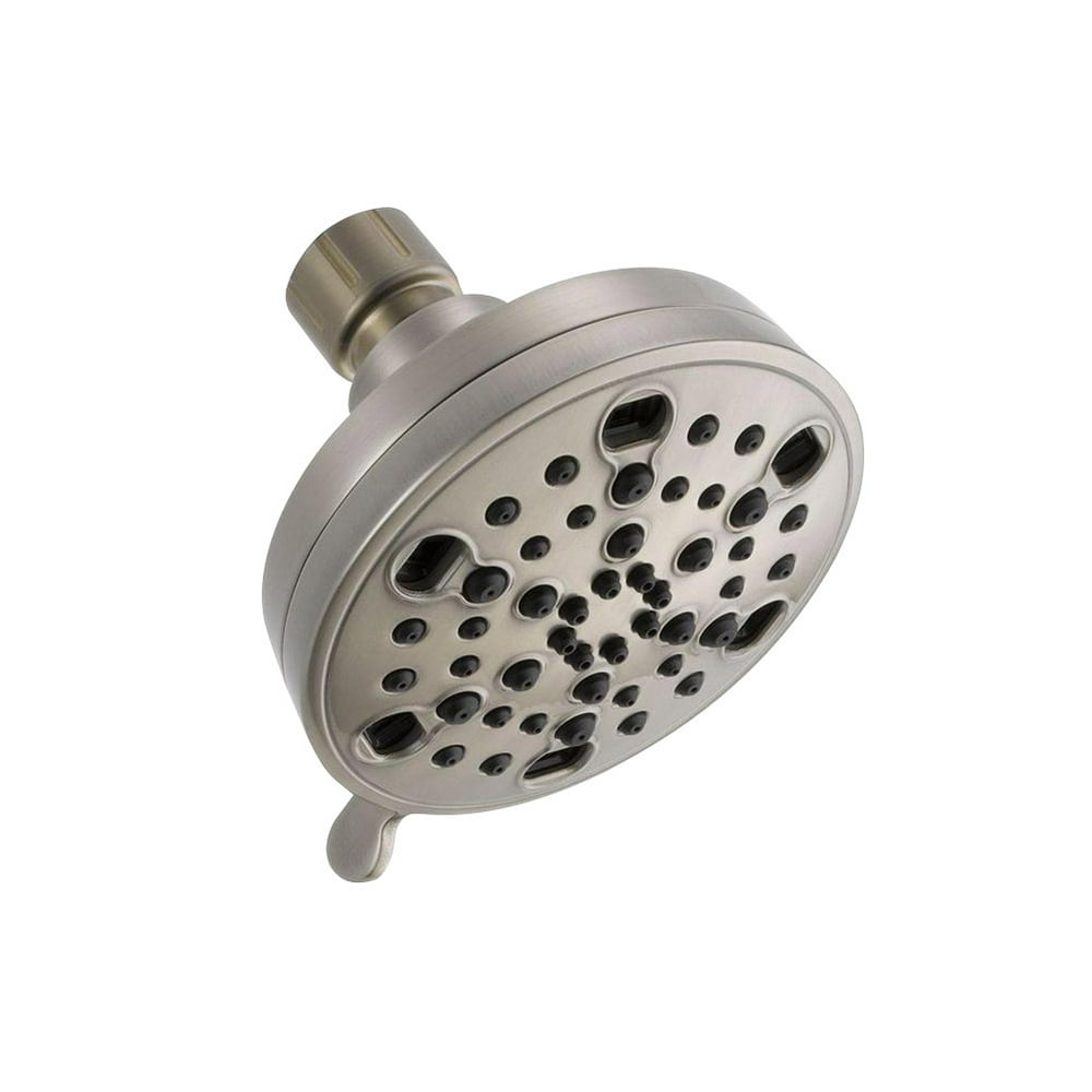 Delta 5 Spray Shower Head in Brushed Nickel, 75559SN, Open