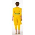 thumbnail image 3 of Rasta Imposta Golden Granny Yellow Sassy Halloween Costume with Wig, Adult, Size M/L, 3 of 3