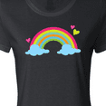 thumbnail image 4 of Inktastic Rainbow Women's T-Shirt, 4 of 5