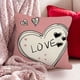 thumbnail image 4 of Regalos para Parejas Día de San Valentín Funda de Almohada P-Tinta Amor Lino Imprimir Pareja Casa Sala de Estar Sofá Cojín Funda de Almohada Regalo de Vacaciones Sofás para la Sala de Estar, 4 of 6
