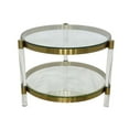 thumbnail image 3 of Table d'appoint Clemensia en or, 3 of 3