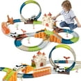 thumbnail image 1 of Juguete para pista de carreras TUMAMA Magic Castle con 202 piezas para niños de 3 a 7 años, 1 of 7