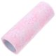 thumbnail image 4 of Rollo de tul navideño con copos de nieve de 15 cm y 10 yardas, cinta de organza brillante con copos de nieve para decoración navideña, envoltura de regalos y decoración de fiestas (rosa), 4 of 5