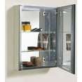 thumbnail image 6 of Kohler  20-in W X 26-in H Aluminum Single-Door Medicine Cabinet with Oil-Rubbed Bronze Framed Mirror Door, 6 of 7