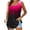 ZBA-Hot Pink, variant on Wiyuqeen Plus Sized Summer Tank Tops for Women Square Neck Sleeveless Tops Flowy Pleated Tunics Ladies Comfy Loose Fit Vests