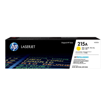 UPC: 0193905265237 | HP 215A  (W2312A) Yellow Original LaserJet Toner Cartridge