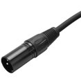 thumbnail image 4 of Cable de conexión XLR macho a hembra Cable de conexión de micrófono de 20 pies Accesorio de alambre, 4 of 8