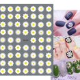 thumbnail image 1 of Nail Art Flower Daisy Pegatinas en relieve Deslizadores de uñas Diseño floral simple Elegante autoadhesivo Nail Art Calcomanías Decoración Tan Jianjun  unisex, 1 of 2