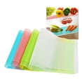 thumbnail image 2 of 8 Pcs Doublures de Réfrigérateur Lavables Doublures d'Étagère de Frigo Doublure de Tiroir Doublure de Frigo Découpable, 2 of 9