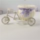 thumbnail image 1 of Cesta de flores con jarrón de ratán, pequeño triciclo de ratán, accesorios decorativos para disparar, boutique creativa, bicicleta, 1 of 3