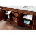 thumbnail image 4 of James Martin Vanities Brookfield 72" Double Vanity, Warm Cherry w/ 3 CM Ethereal Noctis Quartz Top, 4 of 8