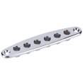 thumbnail image 4 of Guitar Mounting Ferrules, Strong Durable Portable Guitar String Through Plate, For Players Guitar Lovers Silver, 4 of 8
