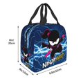 thumbnail image 5 of Ninja Kidz Portable Lunch Bag, Insulated Lunch Box Reusable Lunch Totes Bag For Camping Hiking Travel Picnic, 5 of 8