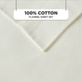 thumbnail image 4 of Regency Heights Full Size Cotton Flannel Sheet Set, 4-Piece Flannel Bed Sheets Full, 100% Cotton Bed Sheets Set with Deep Pocket, Ivory Solid, 4 of 7