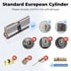 thumbnail image 4 of Cerraduras Puerta Inteligentes Cerradura Huella Digital con Bluetooth Cerradura Puerta con Código Deslizante con Aplicación para el Hogar Cerradura Puerta Inteligente Europea, 4 of 10