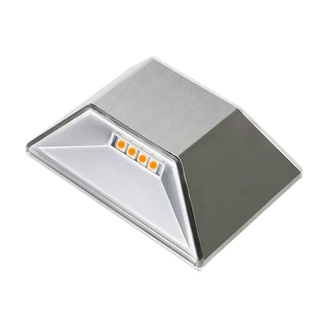 Solar Lights Outdoor Patio Decorative Stair Steps Lights Plastic High Transmittance High Brightness Lights