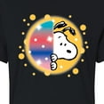 thumbnail image 3 of Peanuts - Snoopy Graffiti Peek - Juniors Cropped Cotton Blend T-Shirt, 3 of 6