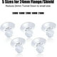 thumbnail image 2 of 10pcs Silicone Flange Inserts 13-21mm for Medela/Spectra Pumps, 2 of 5