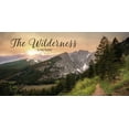 thumbnail image 3 of Gango Home Decor Contemporary The Wilderness is My Home & Going to the Mountains is Going Home; Two 20x8in Hand-Stretched Canvases, 3 of 6