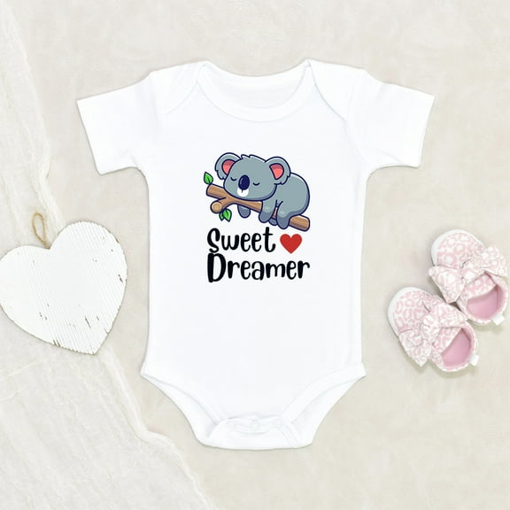 Newbabywishes - Cute Koala Dreamer Baby Clothes for Boys and Girls - Newborn Baby Clothes