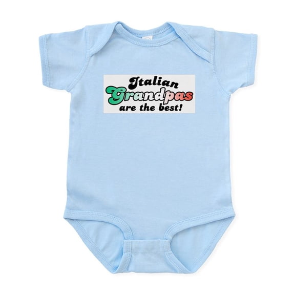 CafePress - Italian Grandpas Infant Bodysuit - Baby Light Bodysuit, Size Newborn - 24 Months