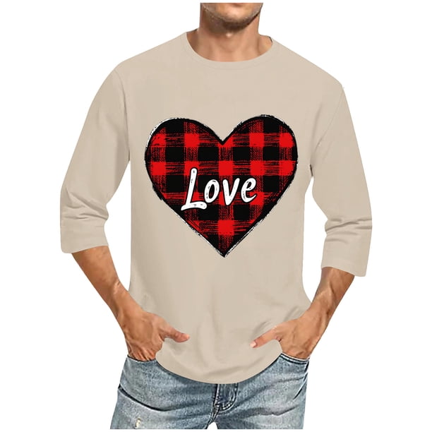 Blusas y camisas de manga larga con cuello redondo para hombre, blusa informal con cuello redondo y manga corta, blusa estampada de poliéster para hombre.