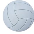 thumbnail image 2 of tredstone 4 Pcs Coussin Mural Anti-Collision Élimine le Bruit Poignée de Porte Pare-Chocs Forme de Volleyball, 2 of 9