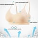 thumbnail image 5 of Seamless Wire Free Bras,v Neck Soft And Light Basic Bras For Women, 5 of 5