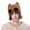 Light Brown,#251, variant on Womens Pilot Aviator Cap with Cat Ears and Goggles, Warm Animal Ears Knit Cap,One Size