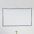 thumbnail image 1 of 16: 9 Pantalla de proyector plegable portátil con orificios de montaje lavables para interiores al aire libre , 100inch 100 pulgadas, 1 of 10
