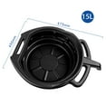 thumbnail image 3 of basin,Oil Oil Handles Maintenance 3 Handles | Motor Pan | Maintenance And | | Drip Catcher With 3 Oil | Drain Pan Oil Drip Pan Oil 3 Oil Car Oil Car Maintenance | 2l/3l Oil Handles Car, 3 of 6