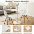 thumbnail image 4 of Mesa de Comedor Redondo 80cm Color Blanco, 4 of 6