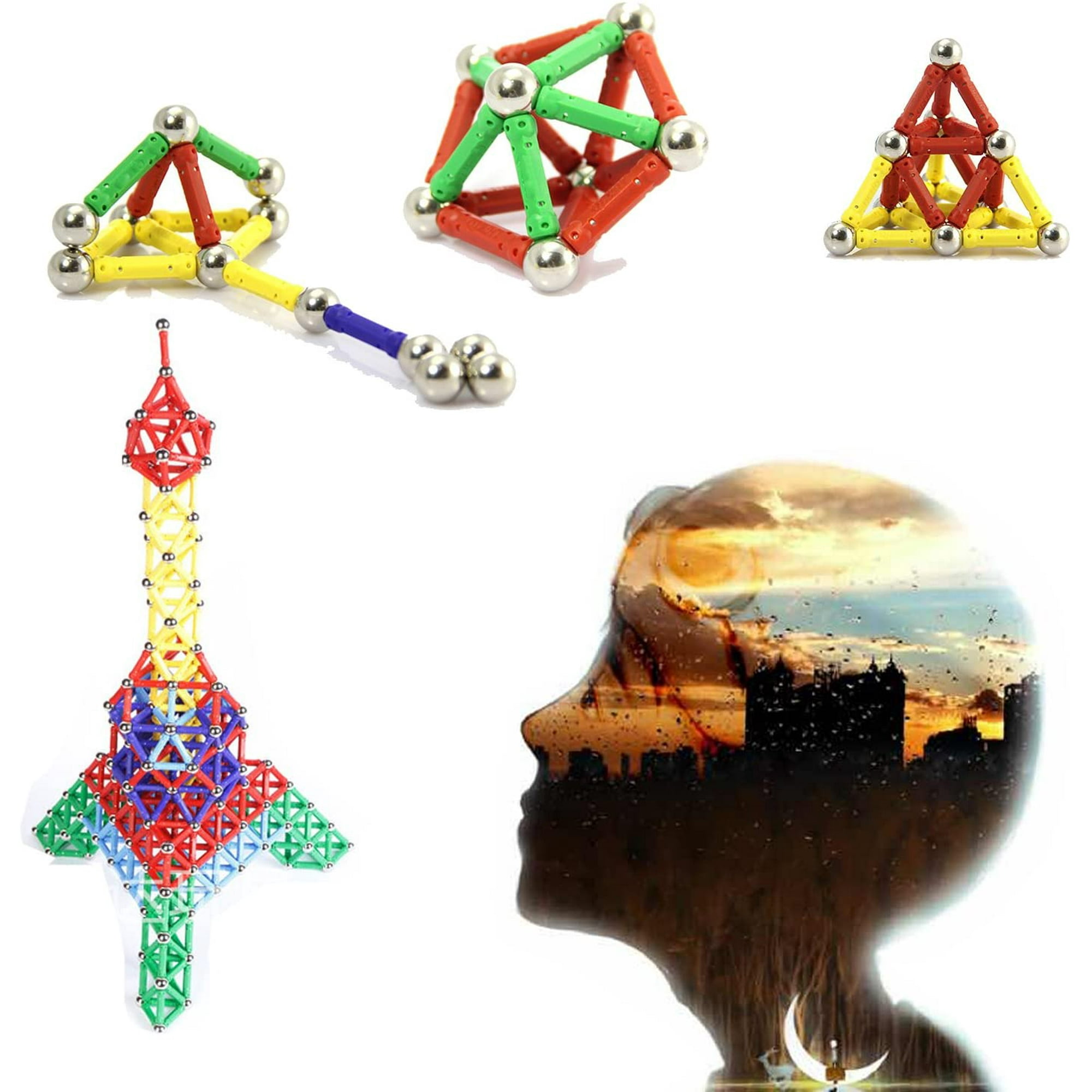 Magnetic sticks and balls construction new arrivals