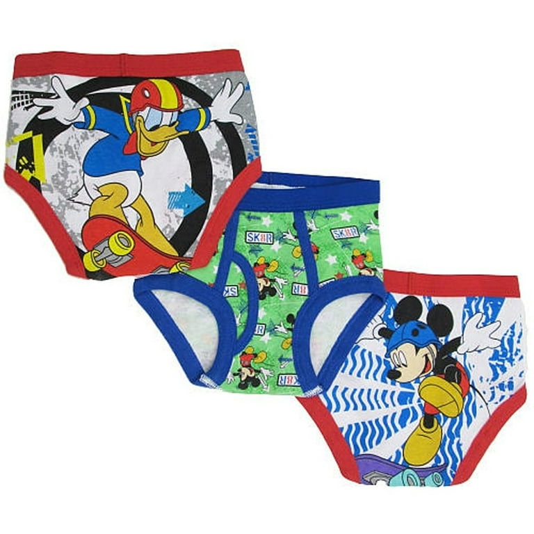 Disney Mickey Mouse Clubhouse Toddler Boys Briefs (4T)