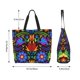 thumbnail image 5 of Balery Colorful Floral Bolsa Tote Estilo Estético con Cremalleras, Bolsa de Hombro, Bolsa de Compras Grande y Plegable, 5 of 8