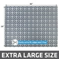 thumbnail image 5 of Drymate Original Cat Litter Mat, Contains Mess from Box for Cleaner Floors, Urine-Proof, Soft on Kitty Paws -Absorbent/Waterproof- Machine Washable, Durable (29”x36”)(Indigo Grey), 5 of 6