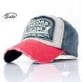 thumbnail image 2 of Gorra de béisbol clásica de estilo coreano, gorra de béisbol a juego con revestimiento MOT, sombrilla de moda para exteriores, sombrero de algodón puro lavado al por mayor, 2 of 5