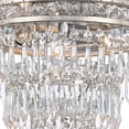 thumbnail image 3 of Crystorama Lighting - Three Light Ceiling Mount - Ceiling Mount - Mercer Crystal, 3 of 6