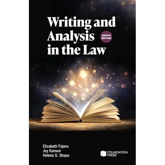 Pre-Owned Writing and Analysis in the Law (Coursebook), 9798887864754, , Paperback, 8 edition